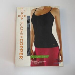 New Tommie Copper Recovery Grey Camisole Sz L MSRP $35